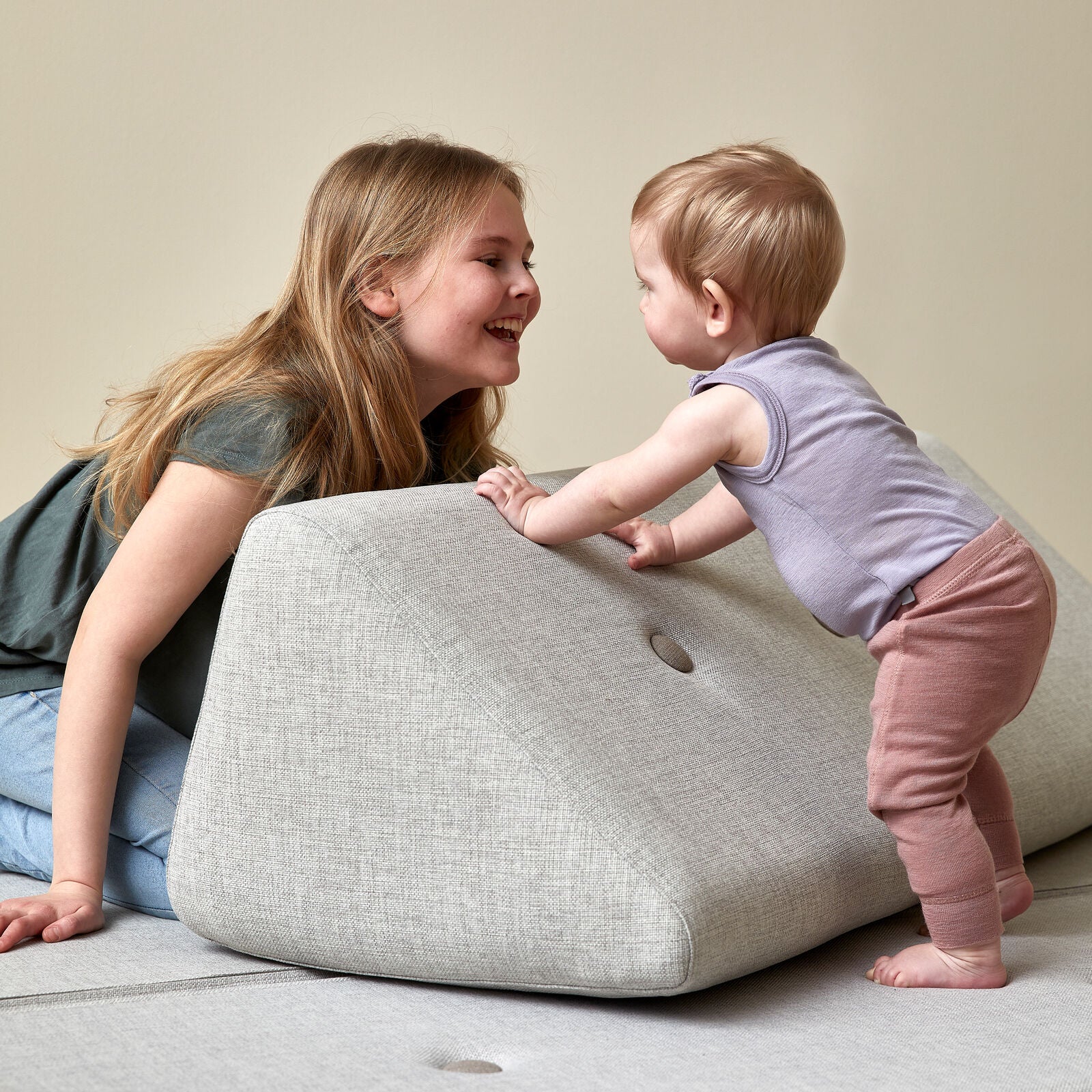 By KlipKlap KK Backrest Long Beige w. Sand
