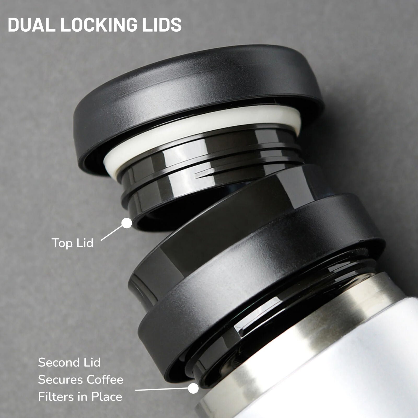 Espro 5012C-17WT Stamp Travel mug White