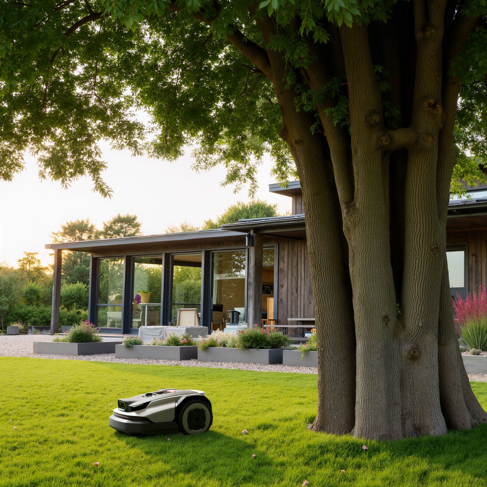 Roborock RockNeo Q105 Robotic lawn mower Light Grey