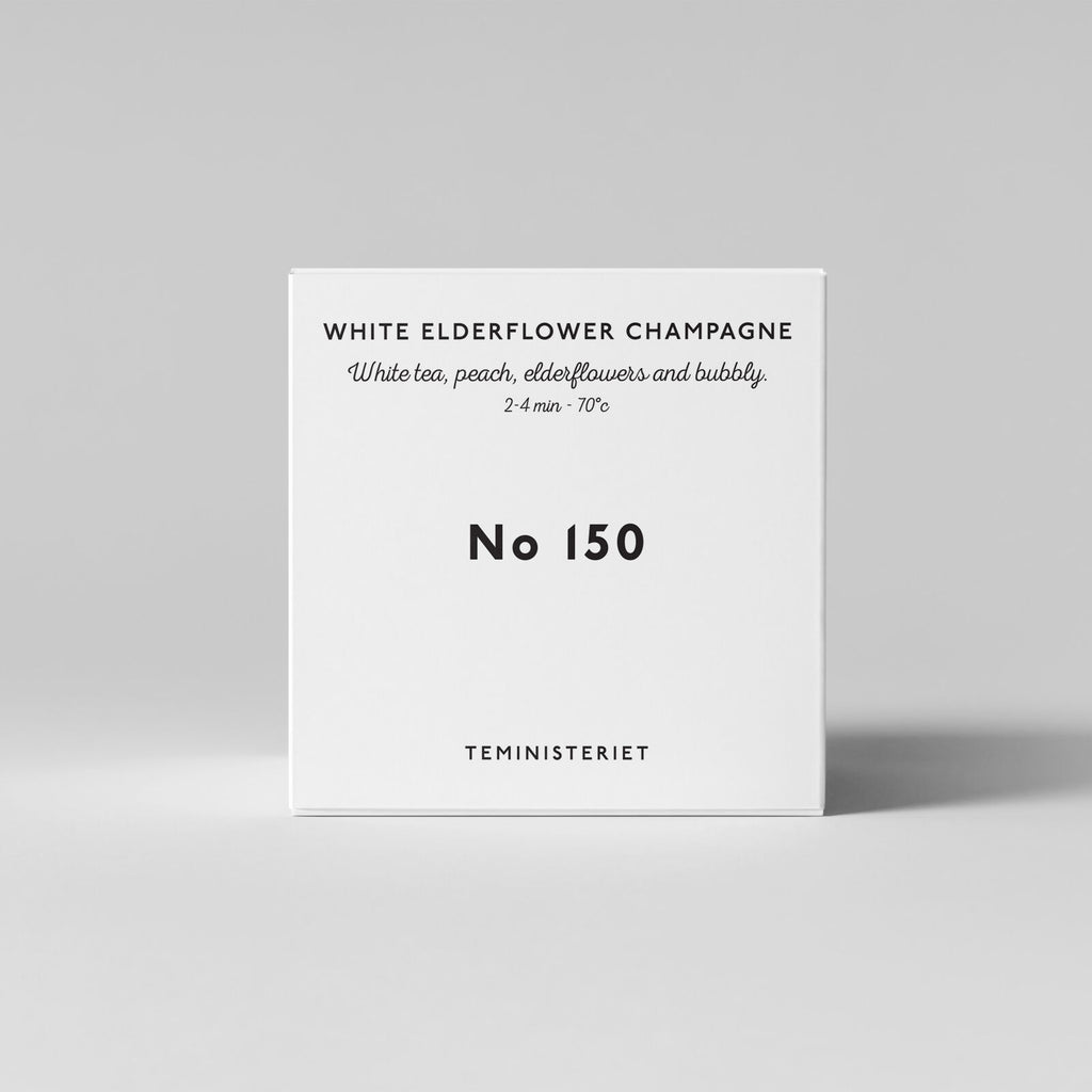 Teministeriet Signature 150 White Elderflower Champagne - Box Tea