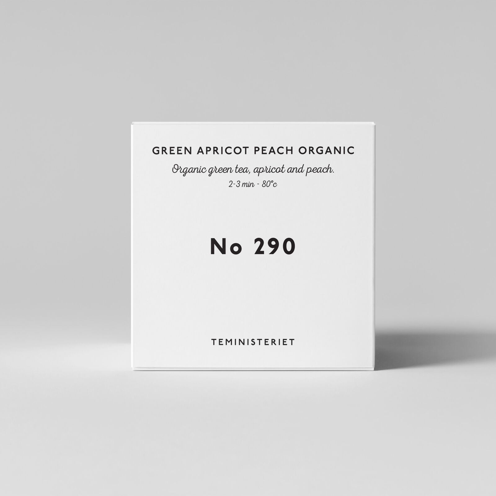 Teministeriet Signature 290 Green Apricot Peach Organic - Box Tea