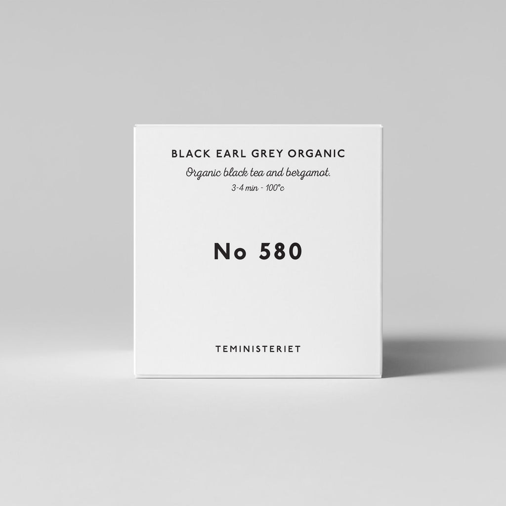 Teministeriet Signature 580 Black Earl Grey Organic - Box Tea