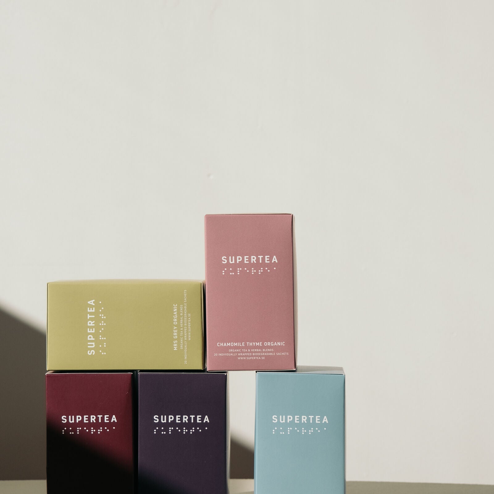 Teministeriet Supertea Apple Elderflower Organic Tea Blue