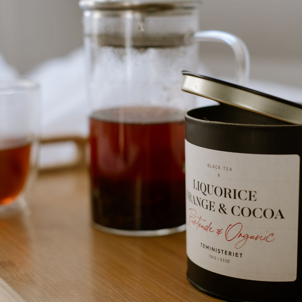 Teministeriet Fairtrade Liquorice Orange & Cocoa Organic Tea