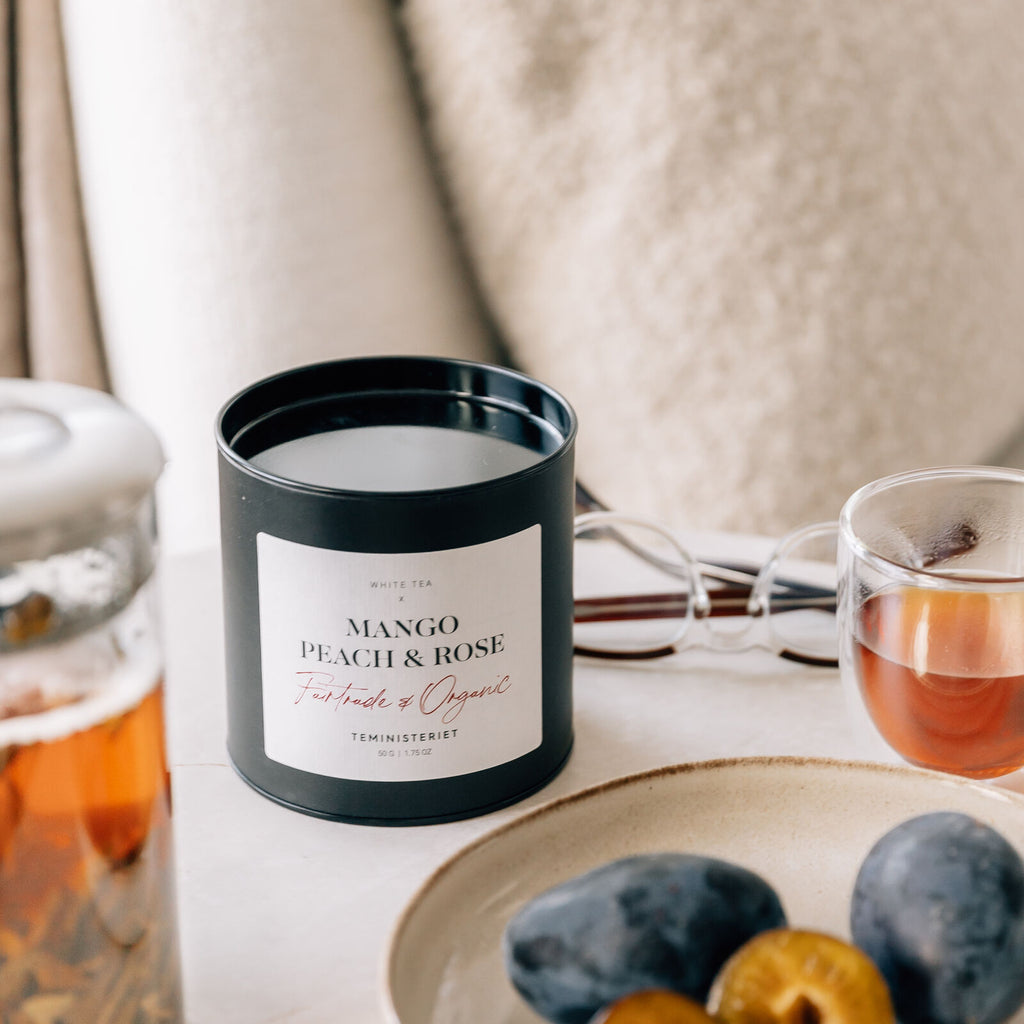 Teministeriet Fairtrade Mango Peach & Rose Organic Tea