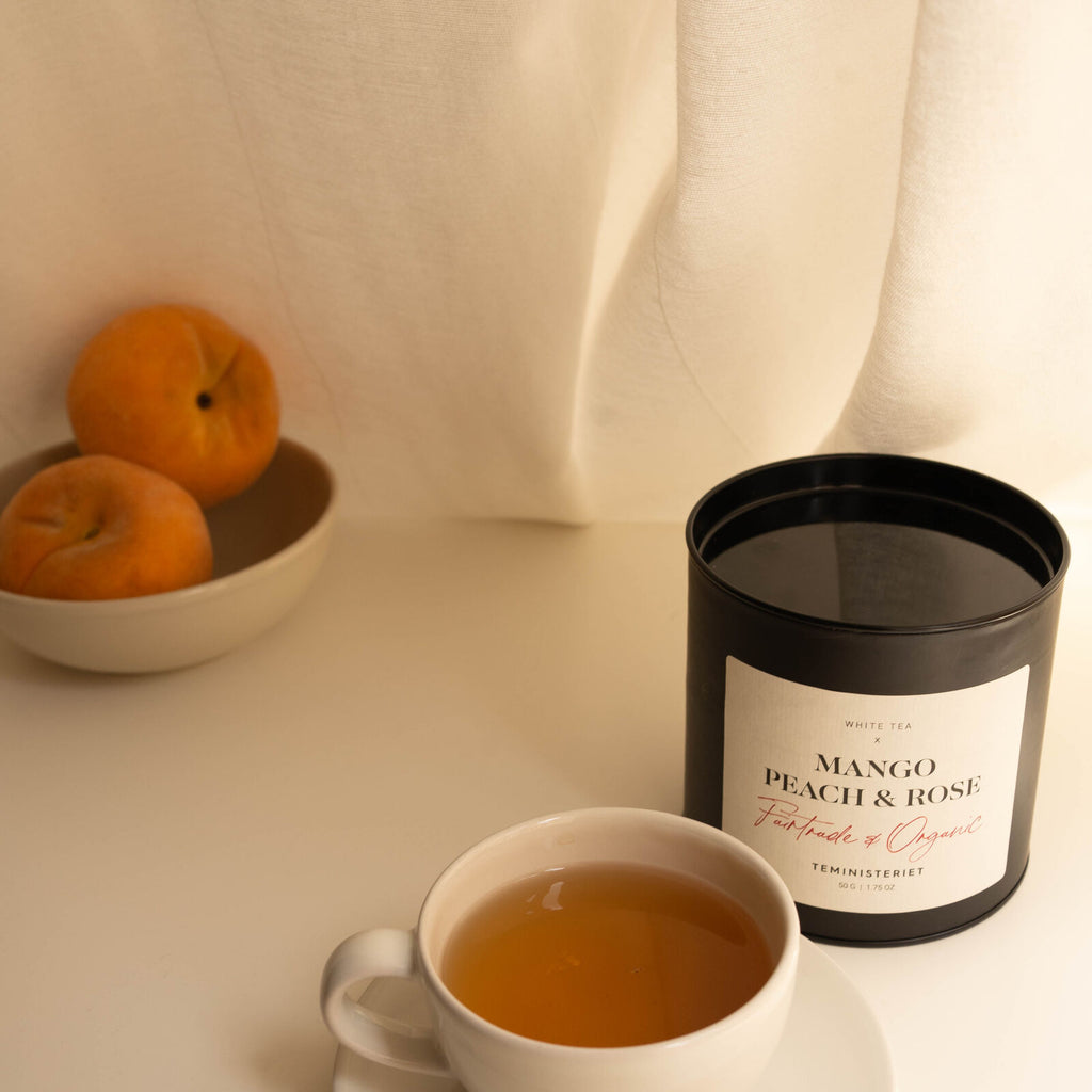 Teministeriet Fairtrade Mango Peach & Rose Organic Tea
