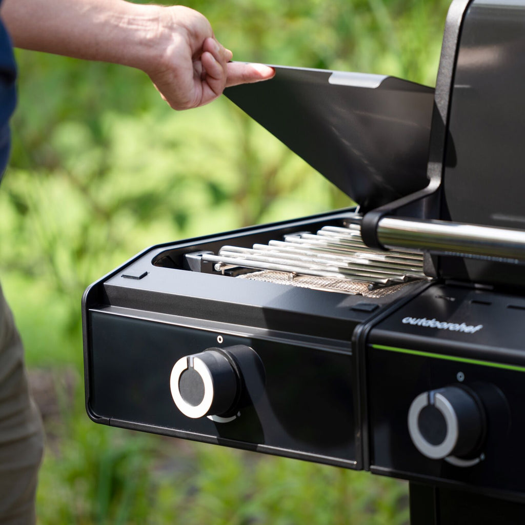 Outdoorchef BBQ station heat X-445 30mbar Gas BBQ Black