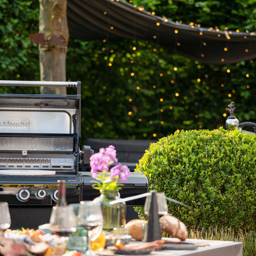 Outdoorchef BBQ station heat X-445 30mbar Gas BBQ Black