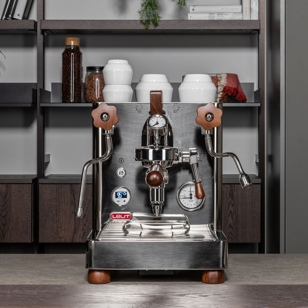 Lelit Bianca - PL162T-EU Espresso machine Brushed Stainless Steel