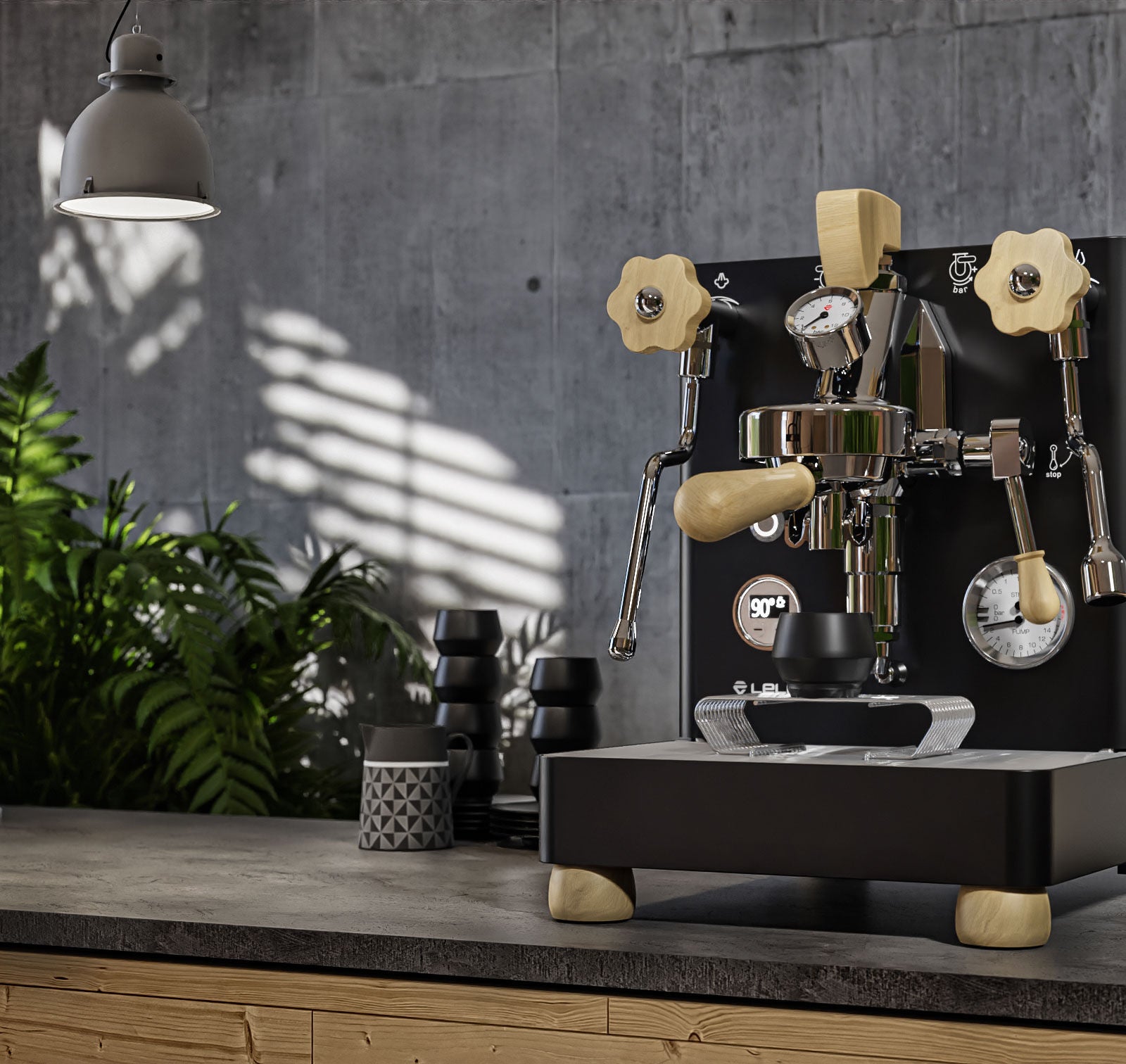 Lelit Bianca - PL162T-EUCB Espresso machine Black