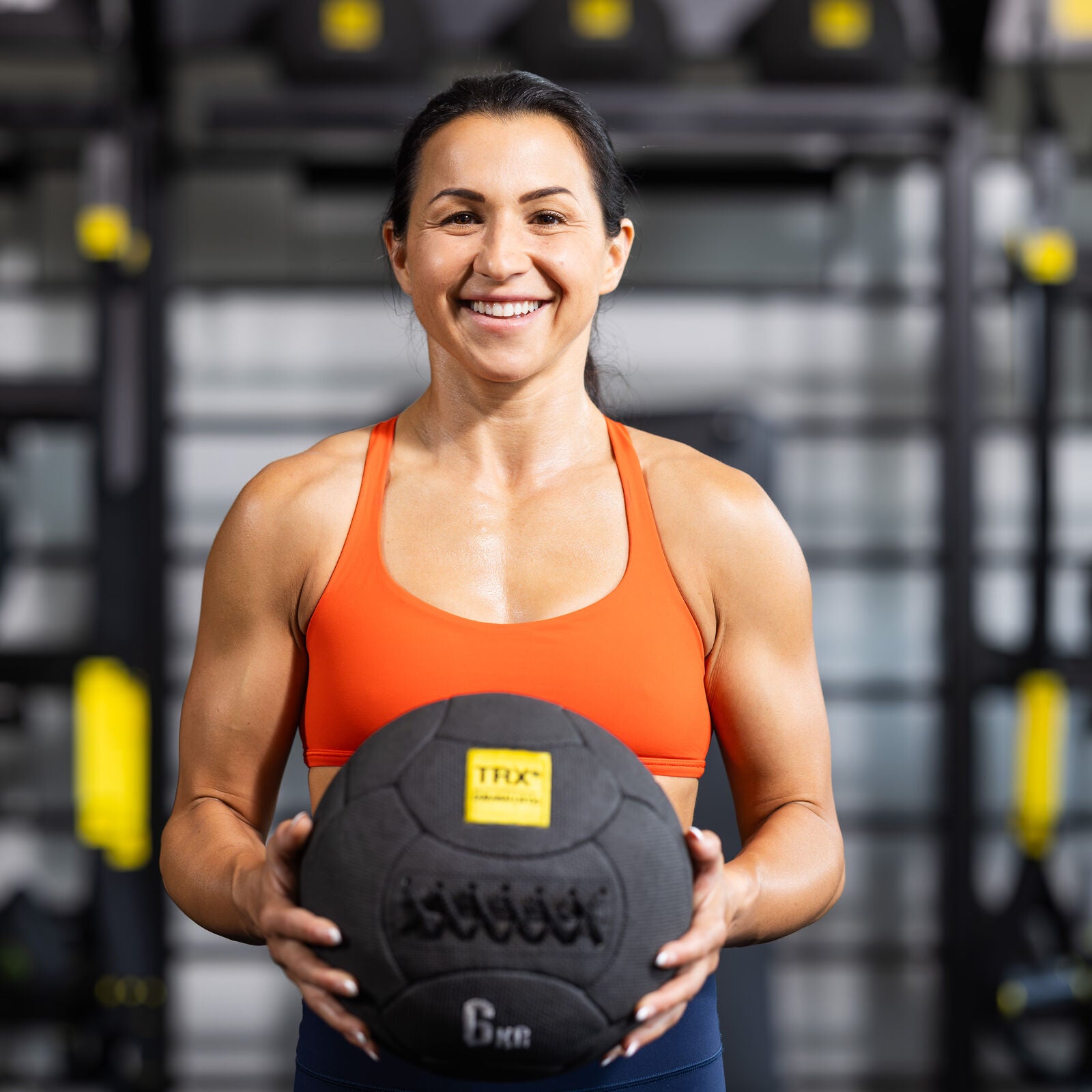 TRX Duraballistic, 25 cm, 10 kg Medicine ball Black