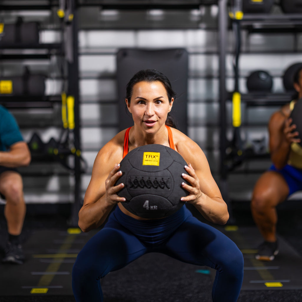 TRX Duraballistic, 25 cm, 10 kg Medicine ball Black