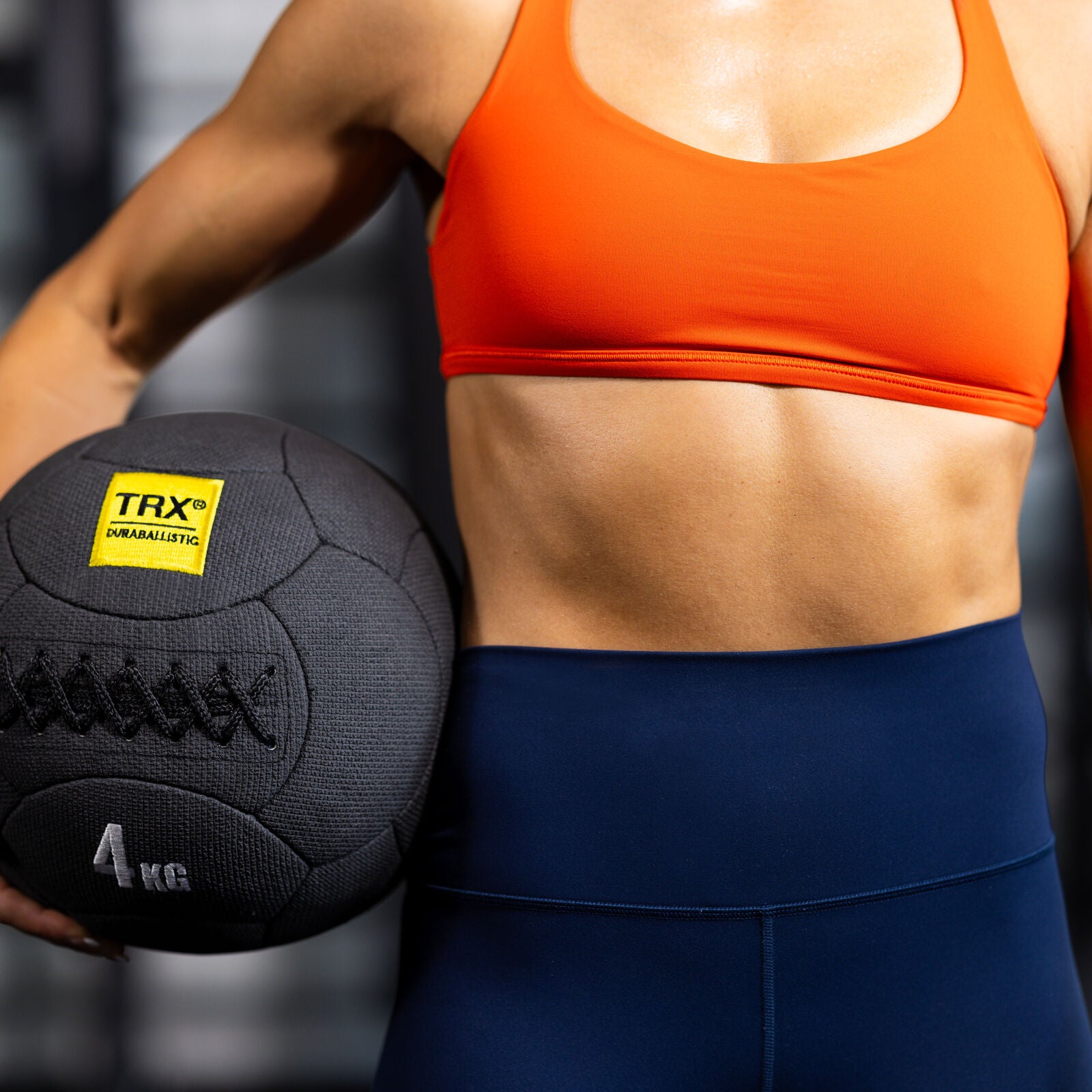 TRX Duraballistic, 25 cm, 4 kg Medicine ball Black
