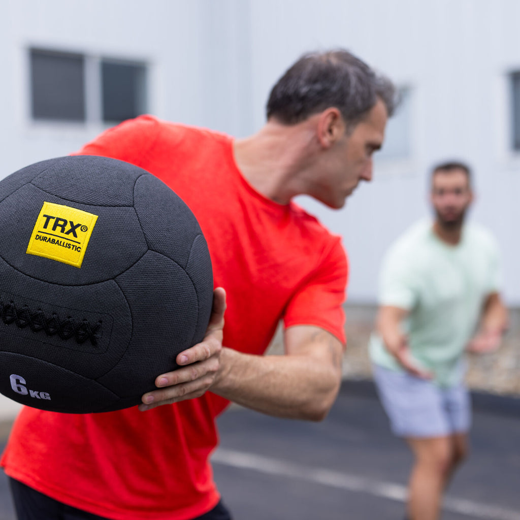 TRX Duraballistic, 35 cm, 6 kg Medicine ball Black