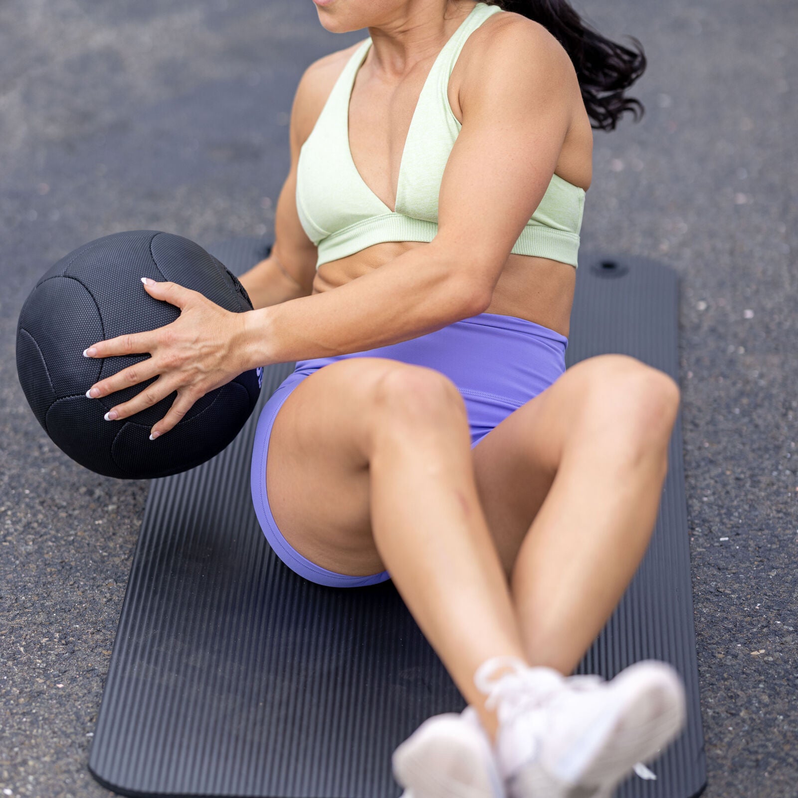 TRX HexGrip, 25 cm, 12 kg Medicine ball Black