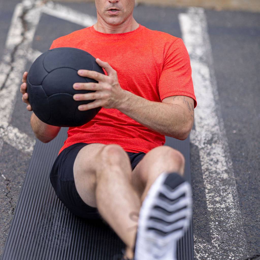 TRX HexGrip, 25 cm, 4 kg Medicine ball Black