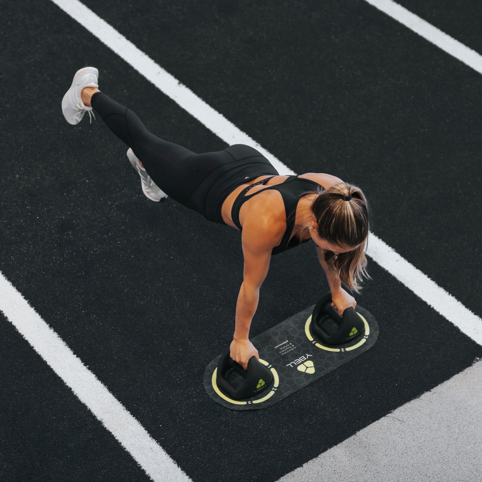 TRX Ybell Compact Mat Training mat Black