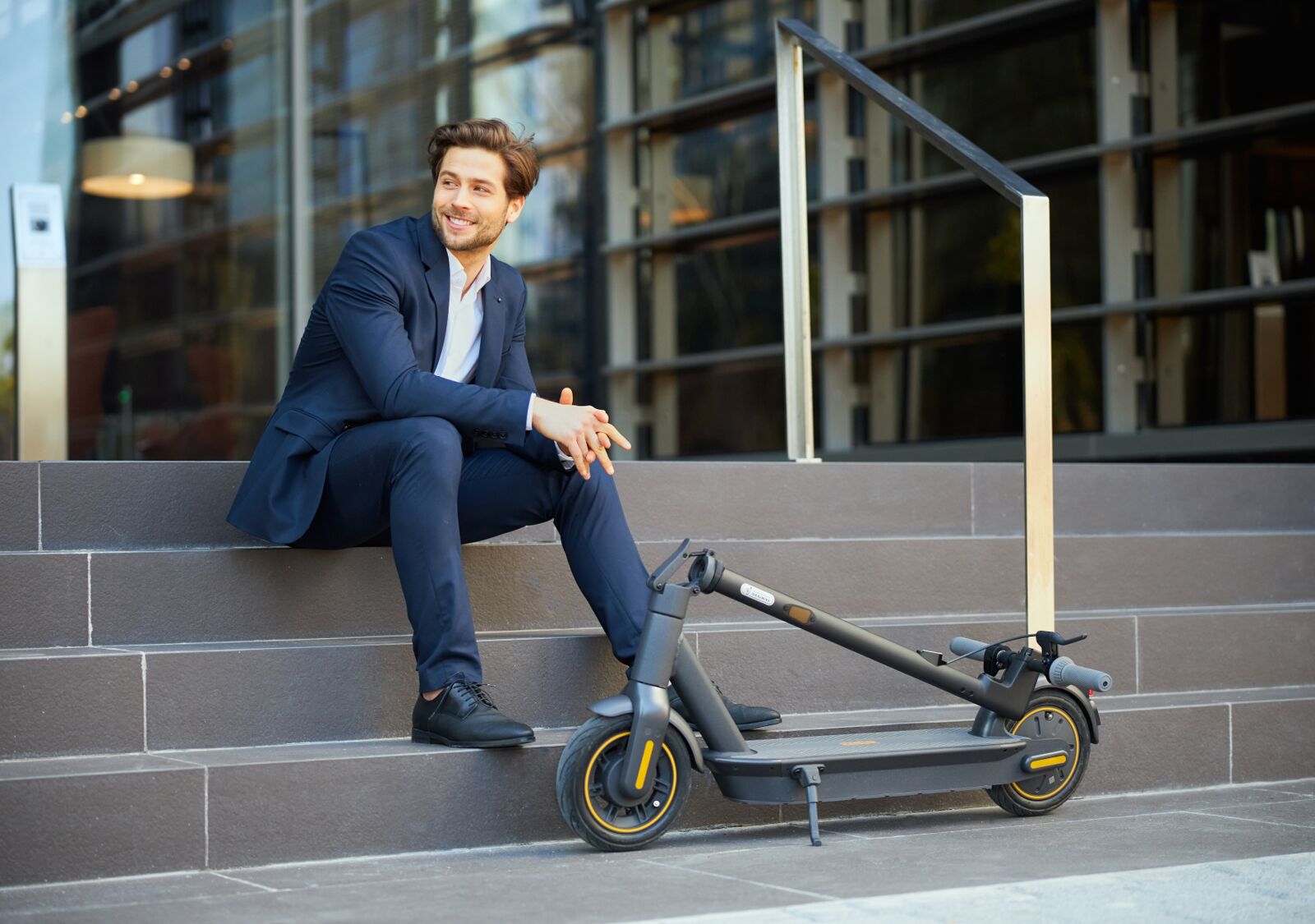 Segway Ninebot Kickscooter MAX G30E II  Black,Orange