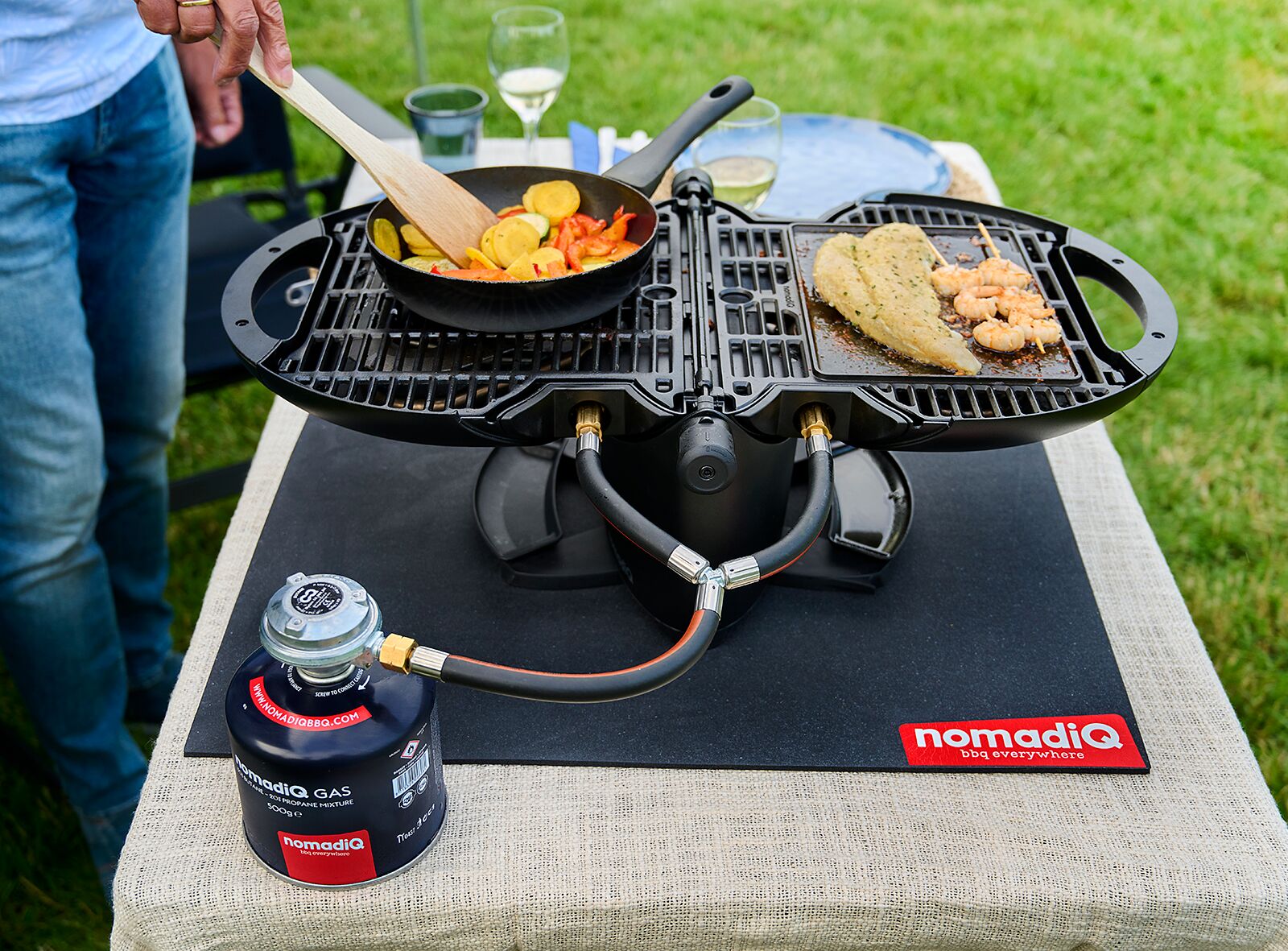 NomadiQ Luxury Anti-Slip Mat Black