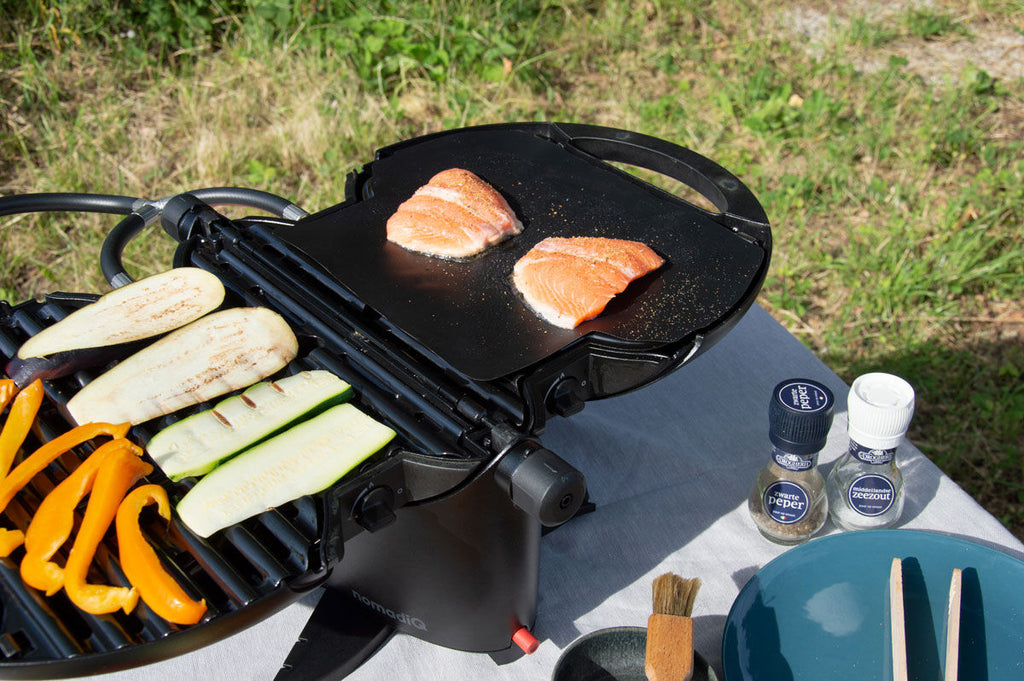 NomadiQ Non-Stick Grill Mats (3-pack) Black