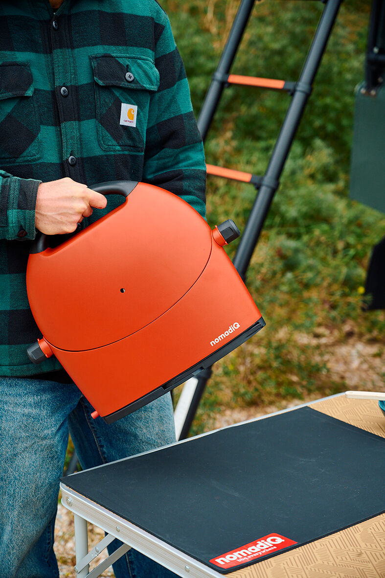 NomadiQ Transportable BBQ 3.0 Gas BBQ Terra Red