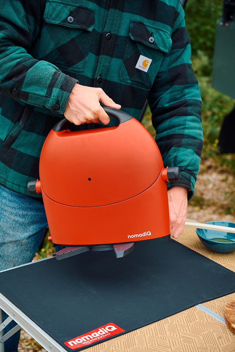NomadiQ Transportable BBQ 3.0 Gas BBQ Terra Red