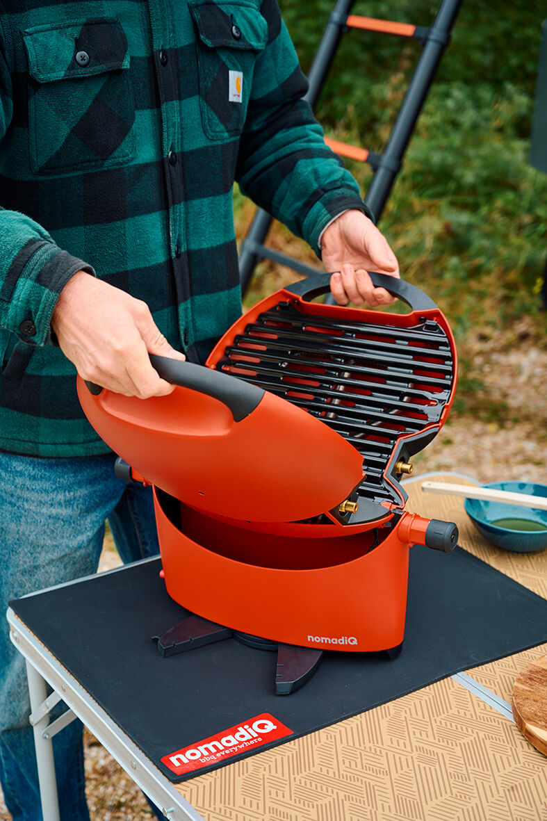 NomadiQ Transportable BBQ 3.0 Gas BBQ Terra Red