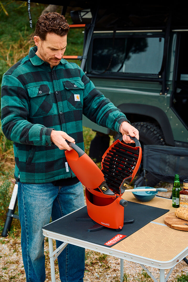 NomadiQ Transportable BBQ 3.0 Gas BBQ Terra Red