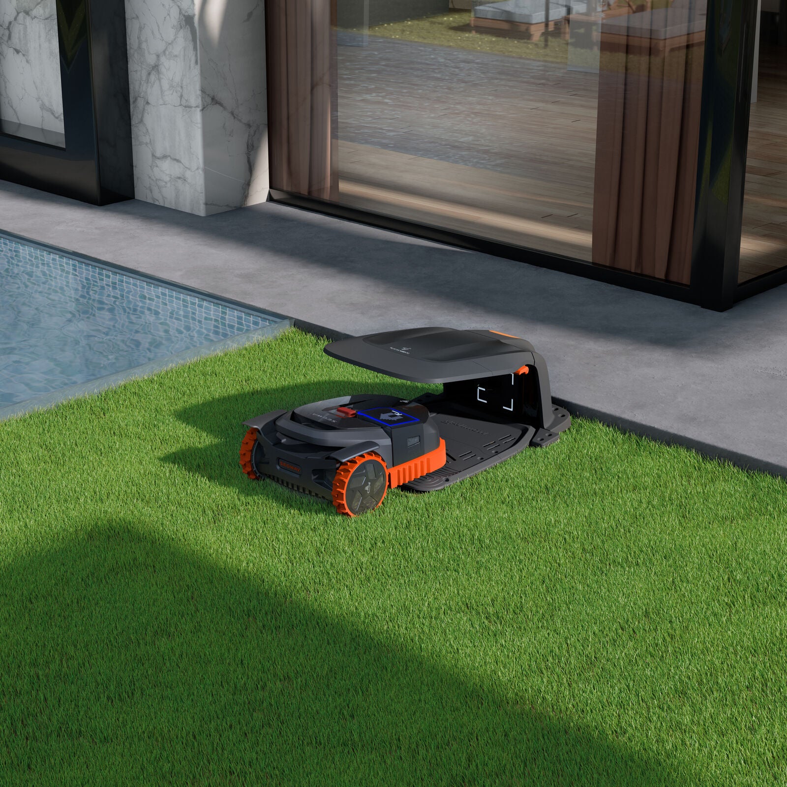 Segway Navimow X350e Robotic lawn mower Black