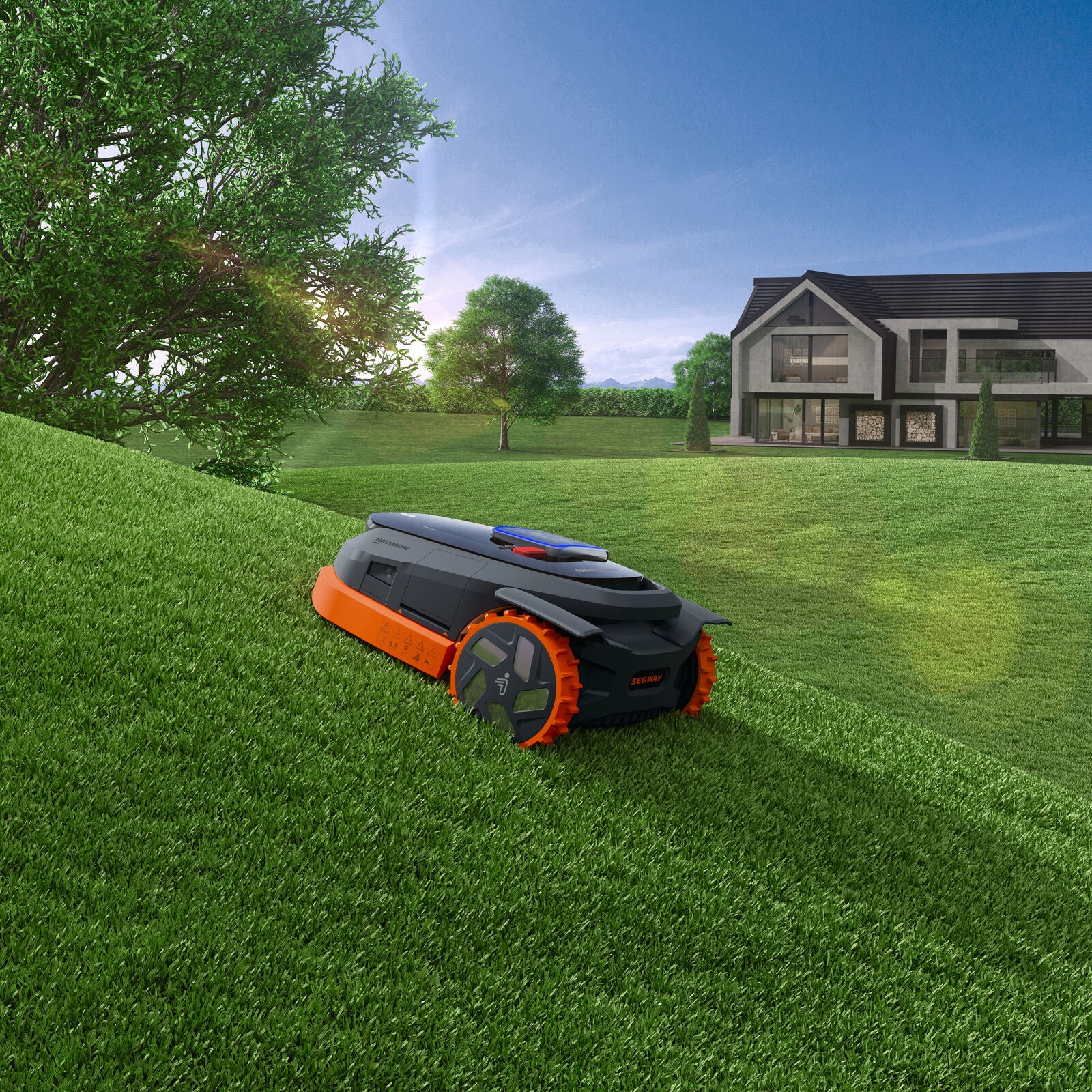 Segway Navimow X350e Robotic lawn mower Black