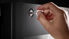 Liebherr Mechanical door lock, retrofittable
