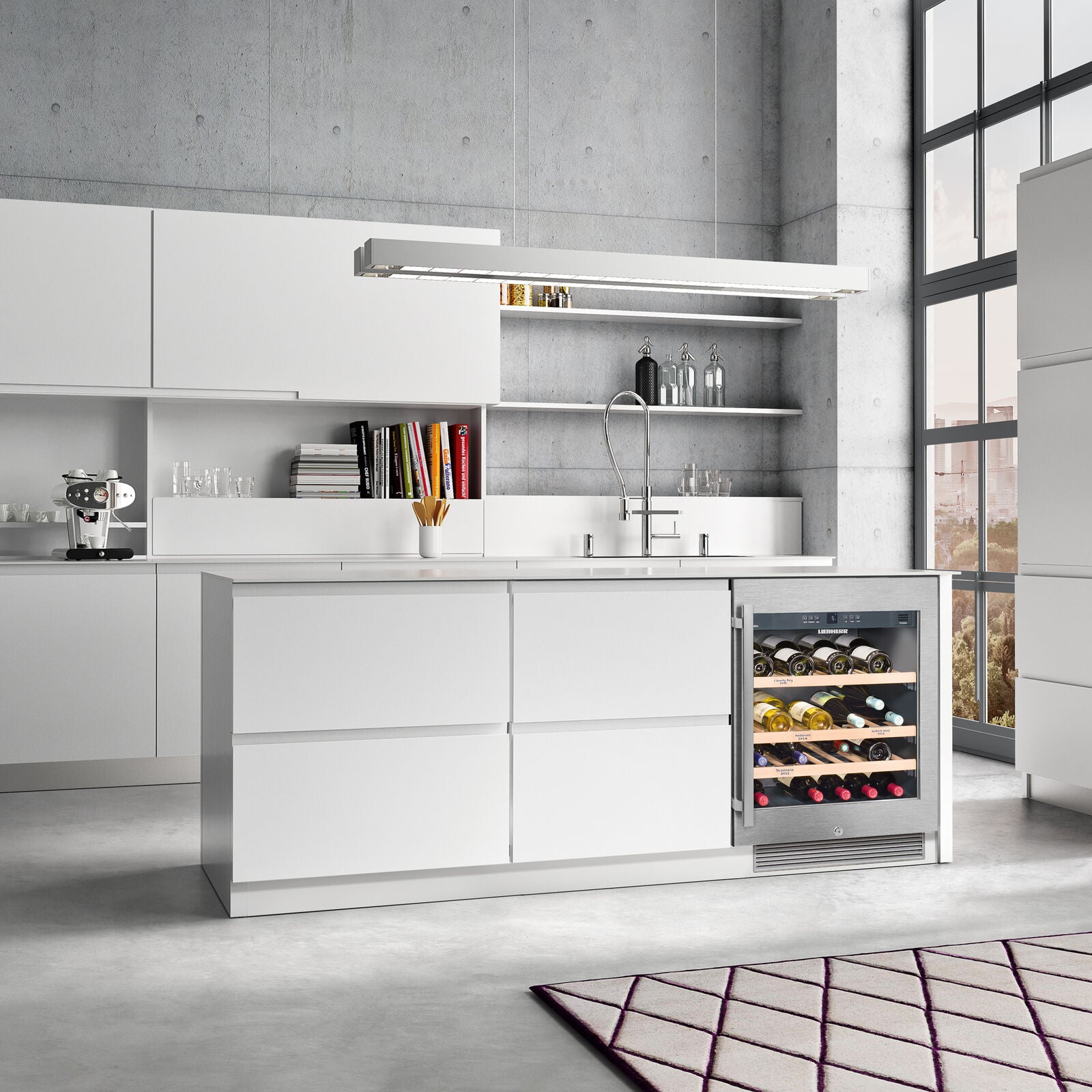Liebherr Vinothek UWKes 1752-26 001 Tabletop wine cabinet Stainless steel