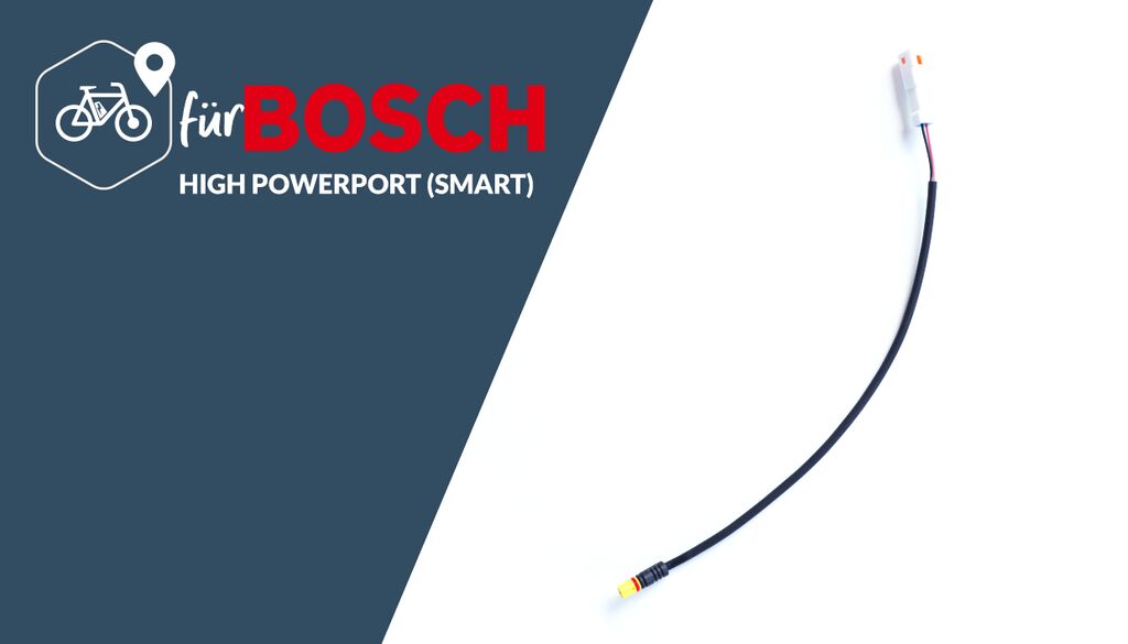 Powunity BikeTrax Connection Cable Bosch Gen4 SMART  Black