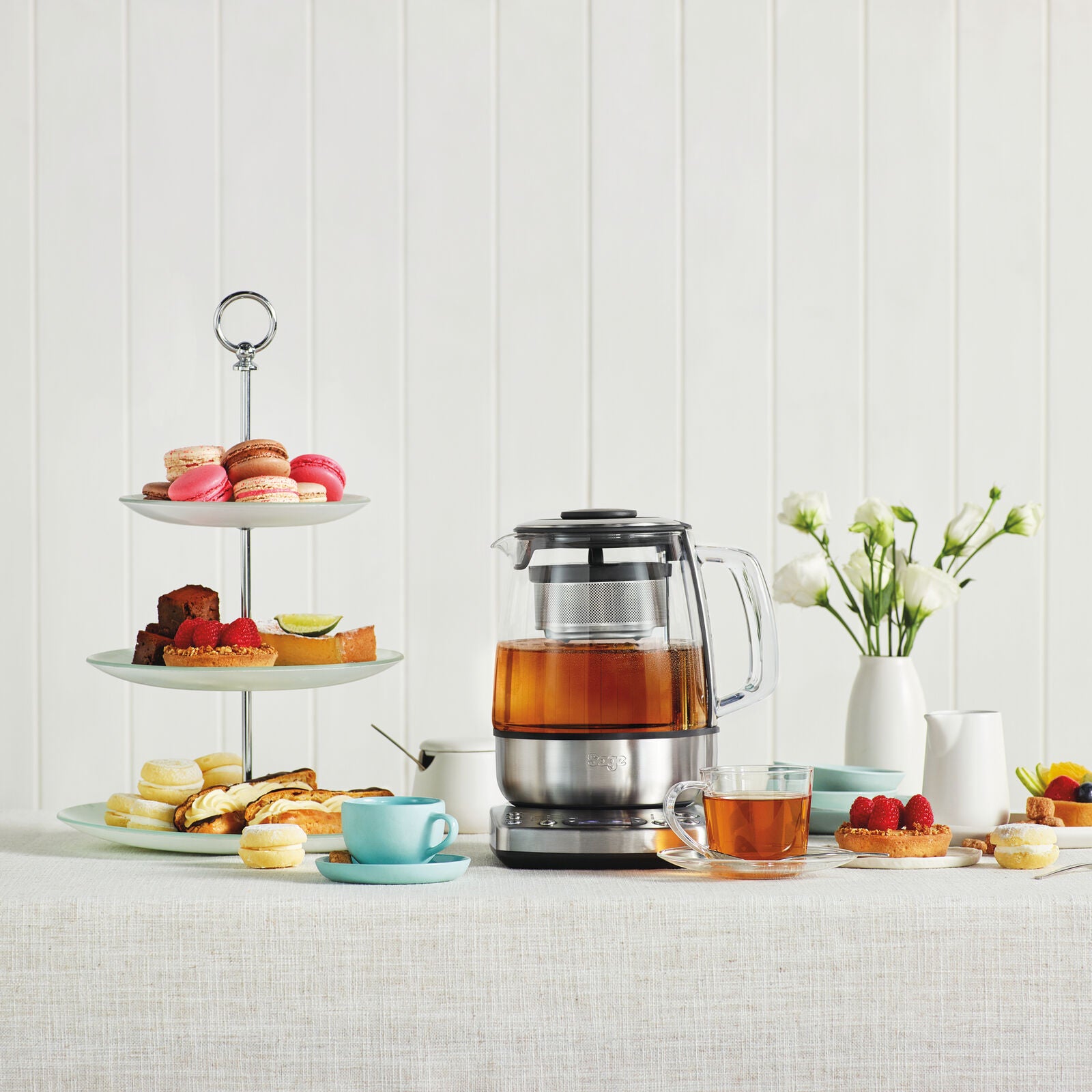 Sage STM800 Tea Maker Kettle Brushed steel
