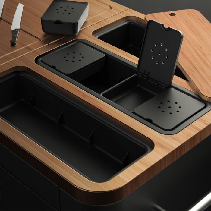 Everdure Prep Kitchen Charcoal BBQ Graphite