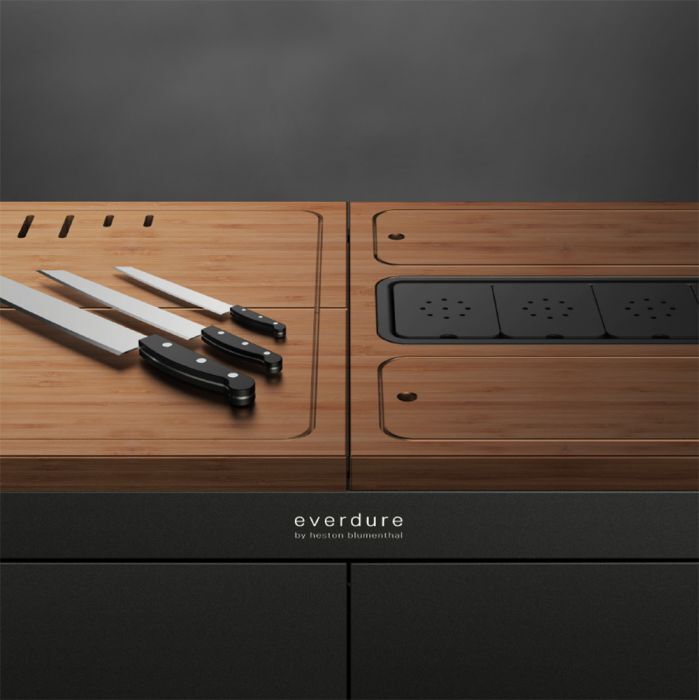 Everdure Prep Kitchen Charcoal BBQ Graphite