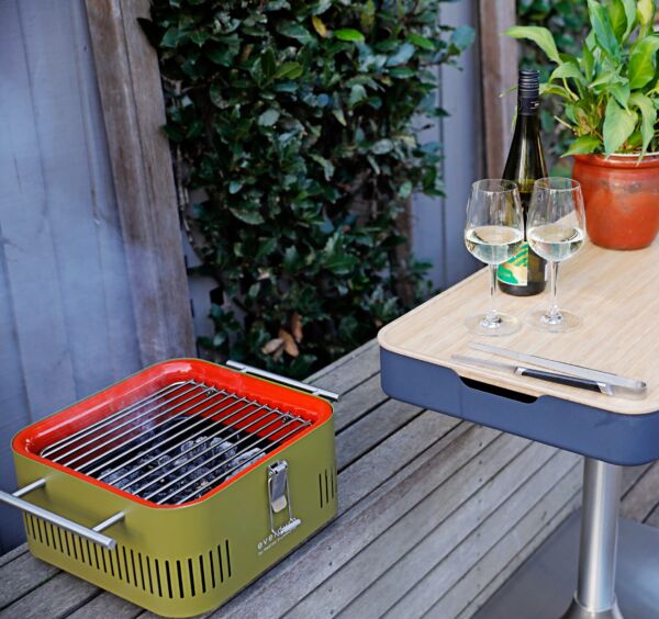 Everdure Cube Charcoal BBQ Khaki