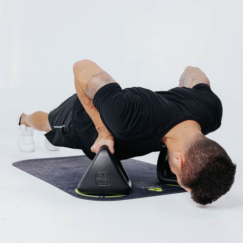 TRX Ybell Exercise Mat non branded Training mat Black