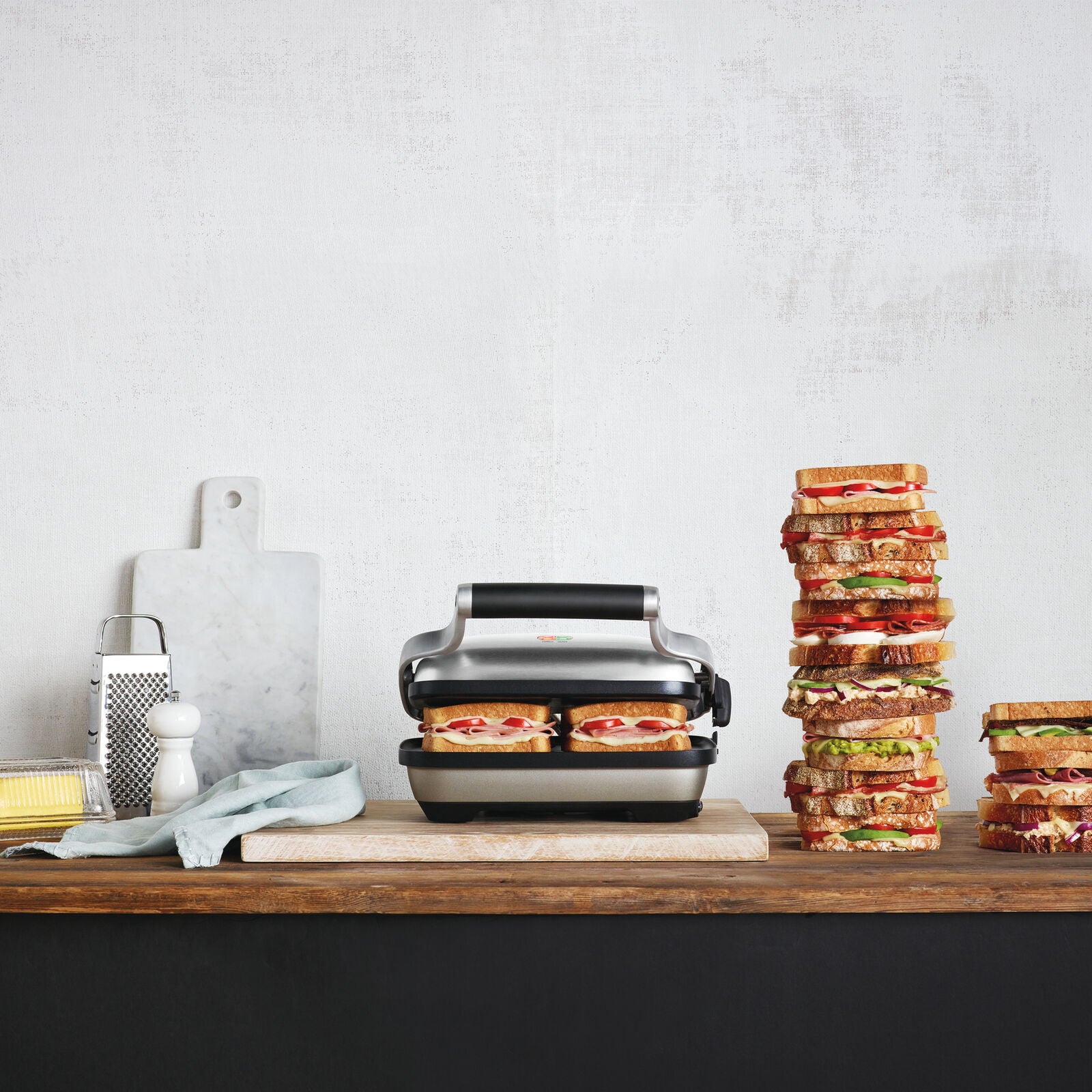 Sage SSG600BSS Grill and sandwich maker Steel