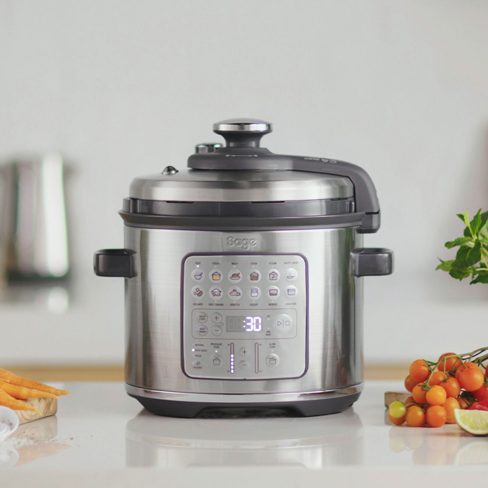 Sage SPR680BSS Pressure cooker Brushed steel