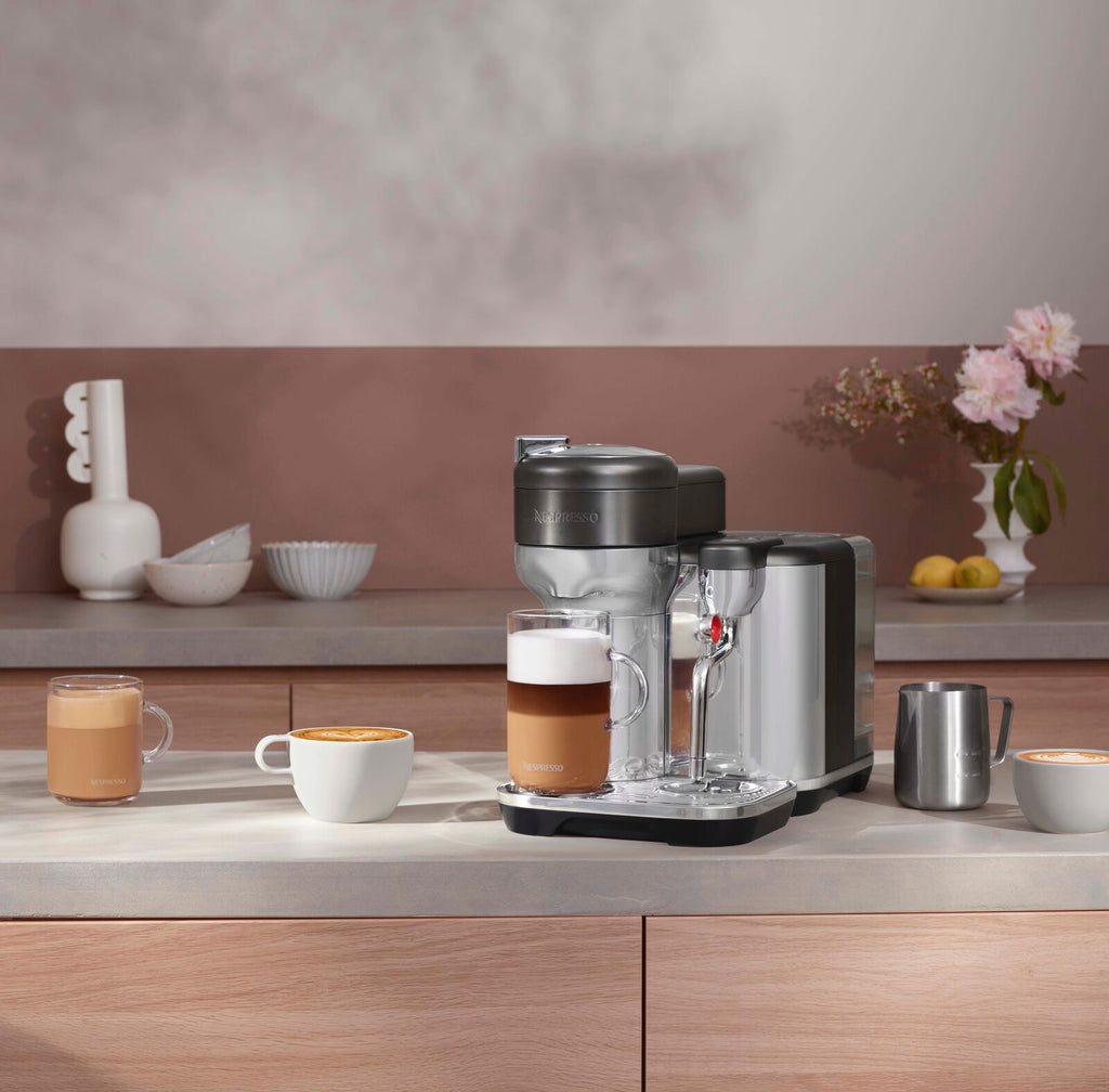 Sage SVE850BST Capsule machine Black Stainless Steel