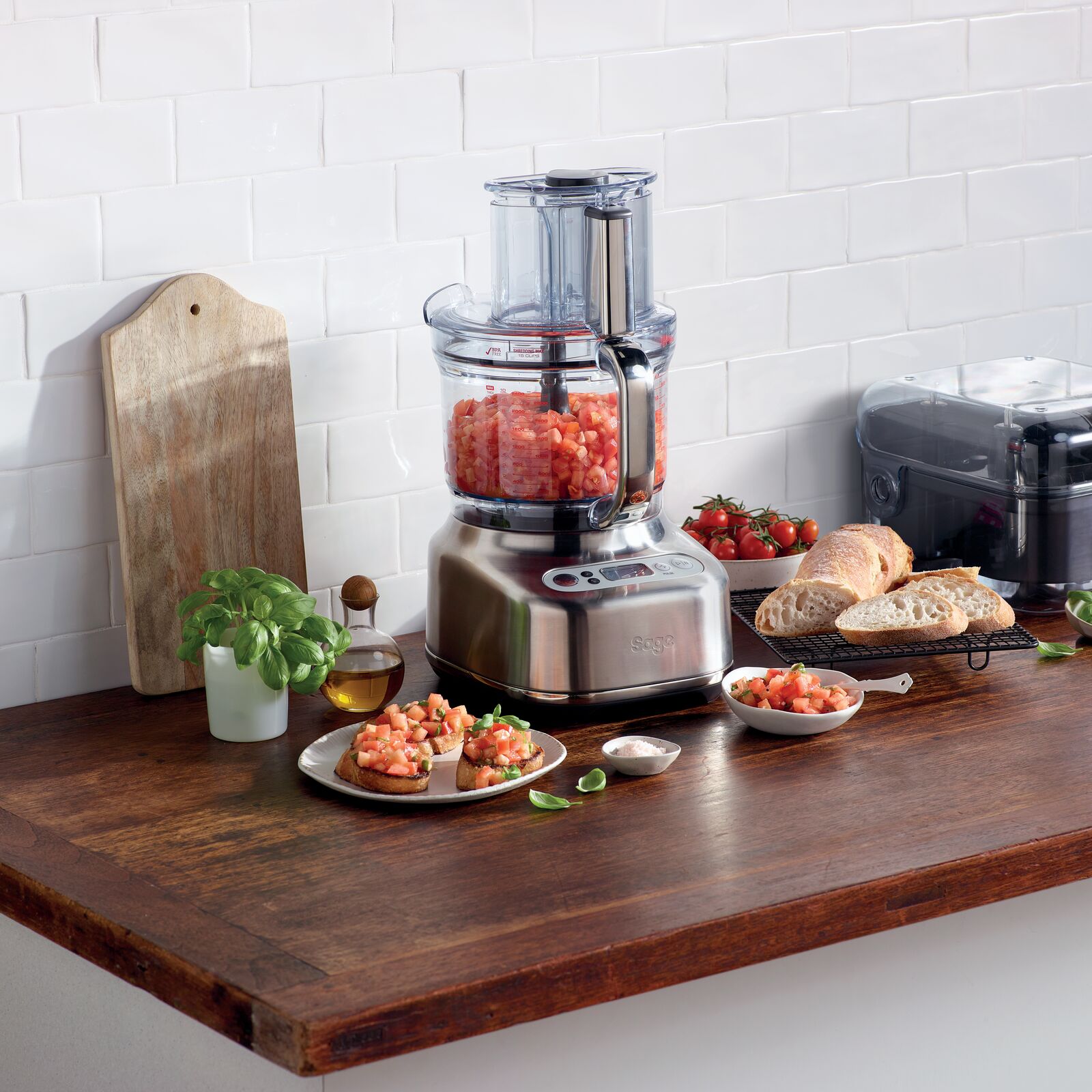 Sage SFP838BSS Food processor Brushed Stainless Steel