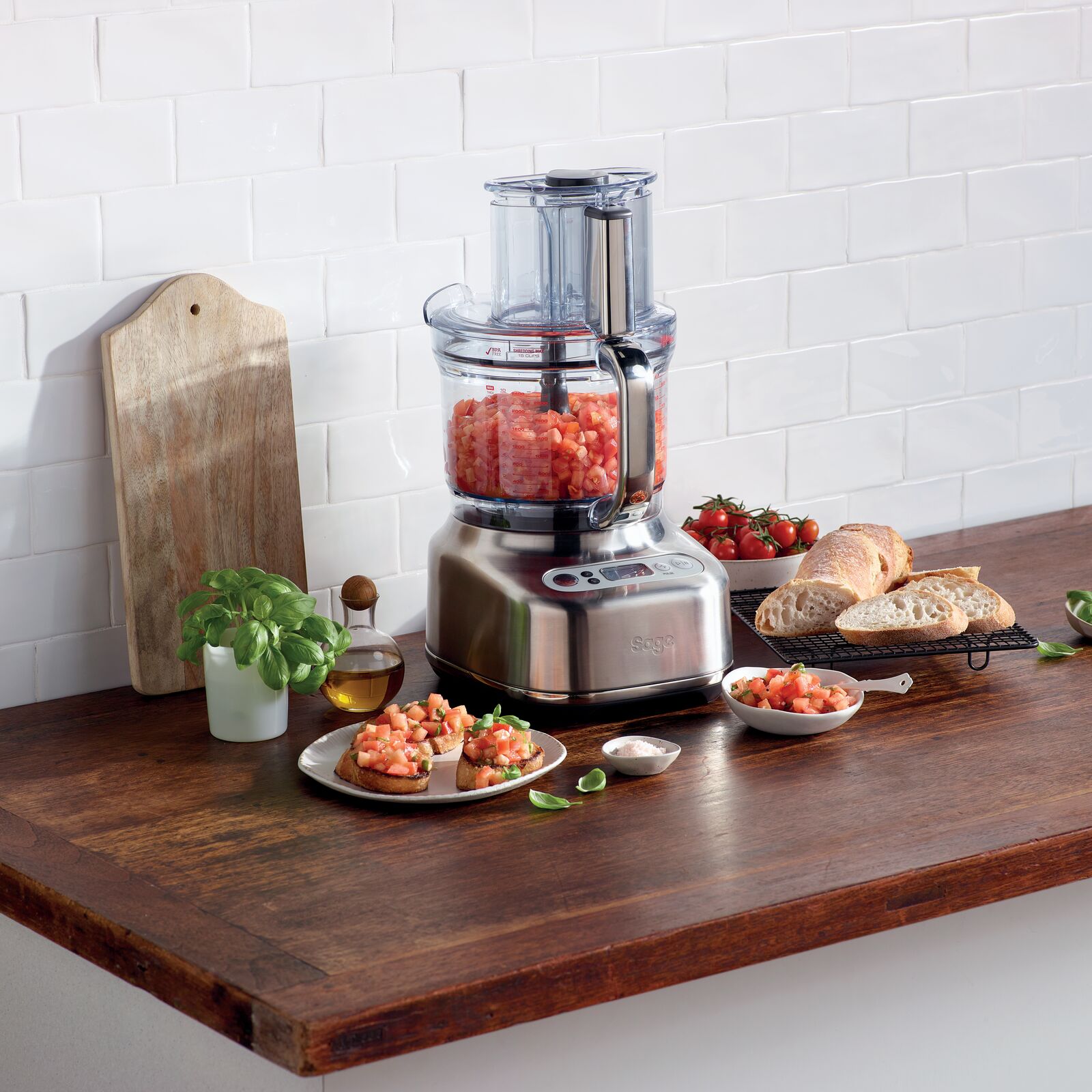 Sage SFP838BSS Food processor Brushed Stainless Steel