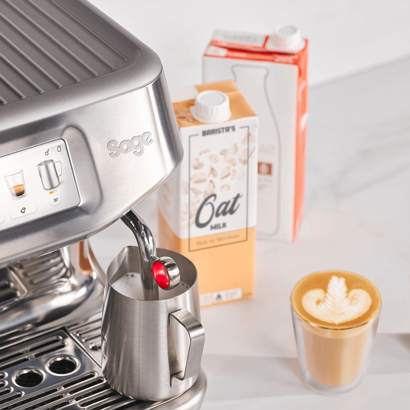 Sage SES881BSS Espresso machine Stainless steel