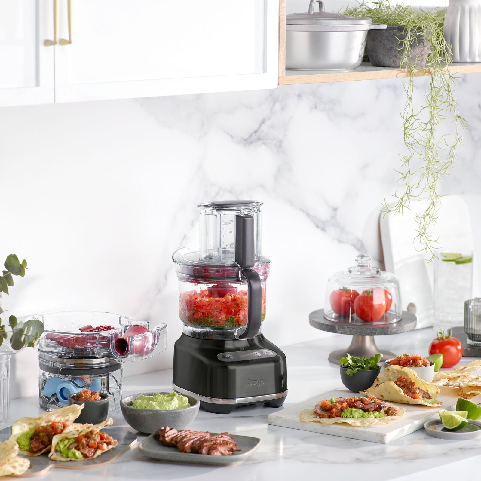 Sage SFP638BTR Food processor Black Truffle