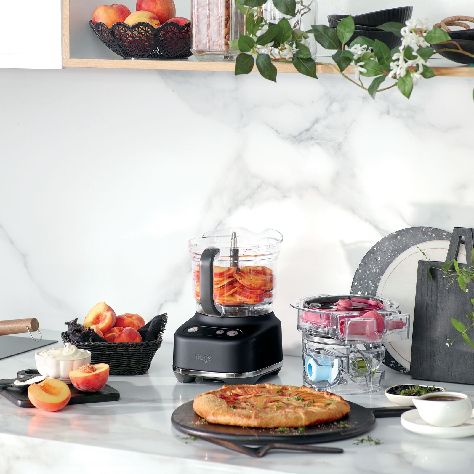 Sage SFP638BTR Food processor Black Truffle