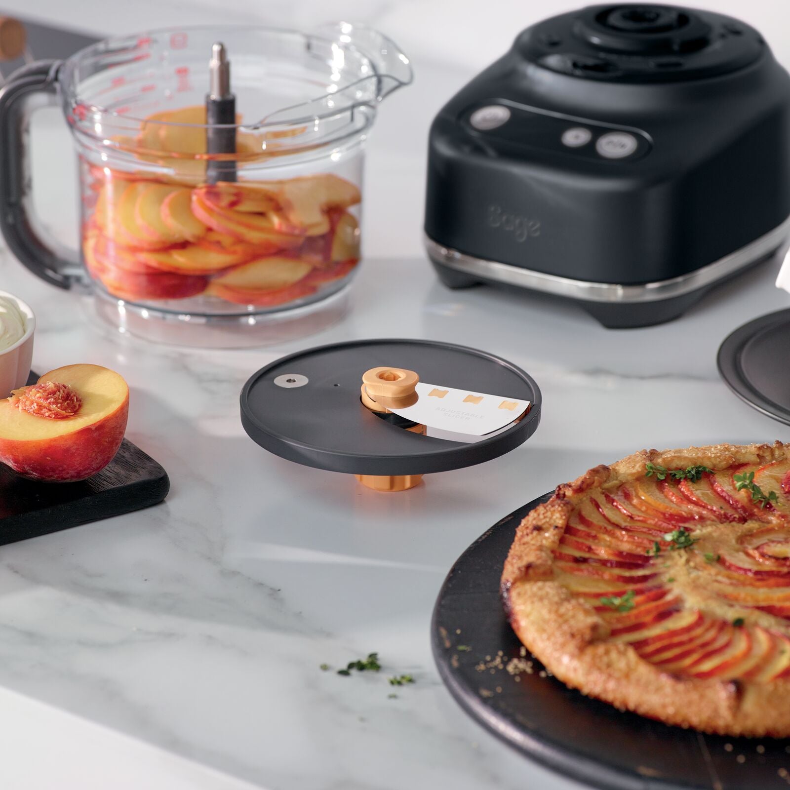 Sage SFP638BTR Food processor Black Truffle