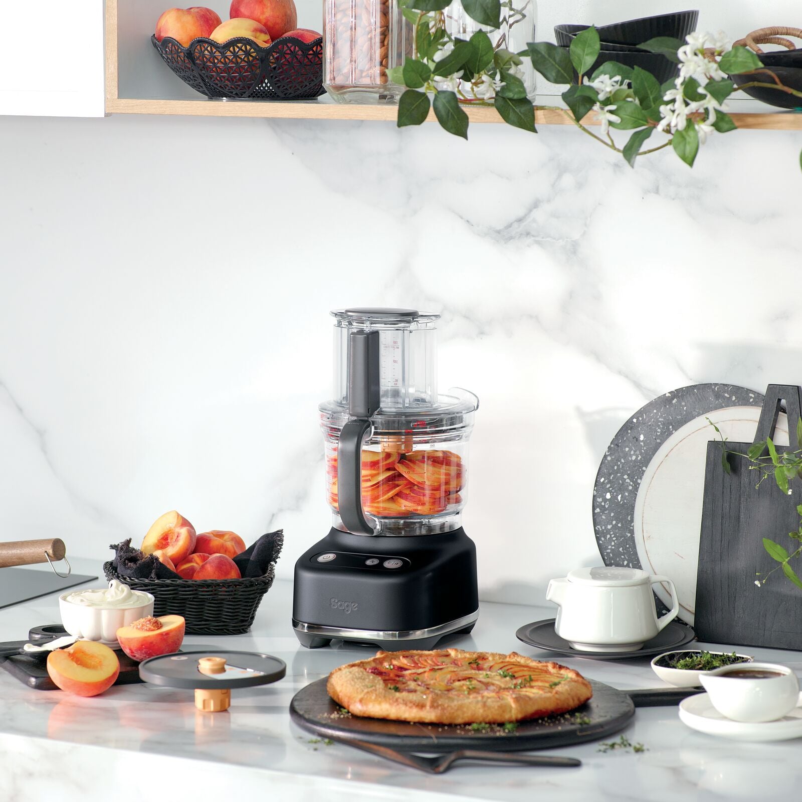 Sage SFP638BTR Food processor Black Truffle