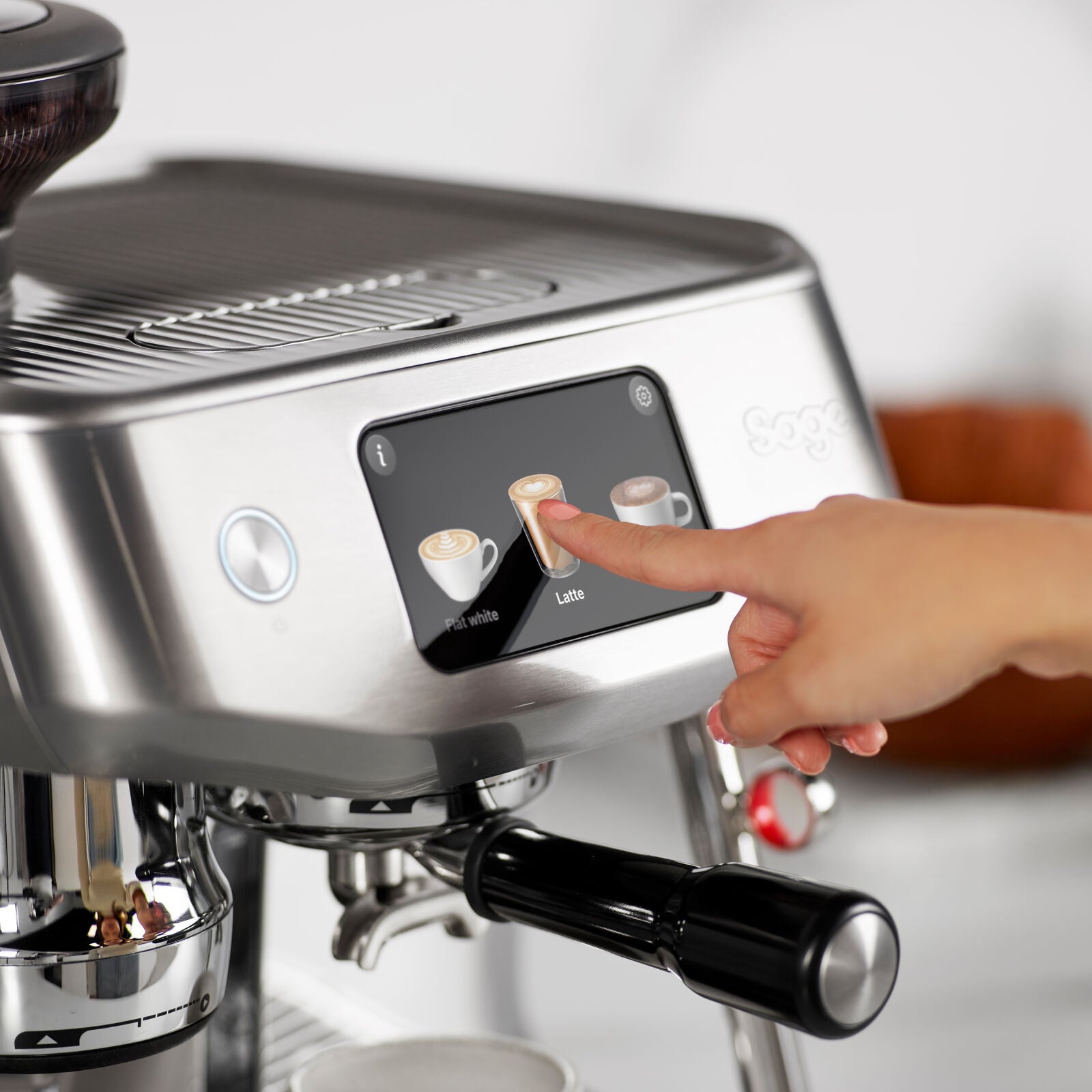 Sage SES985BSS Espresso machine Brushed Stainless Steel