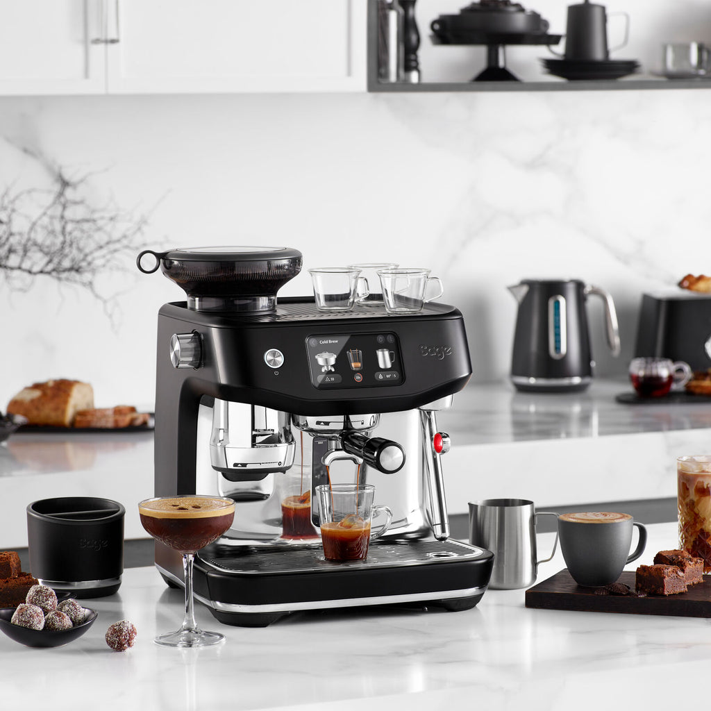 Sage SES985BTR Espresso machine Black Truffle
